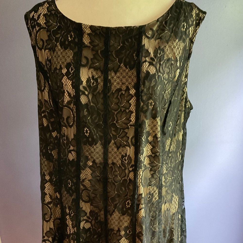 Dressbarn Black Lace Dress size 20 W
